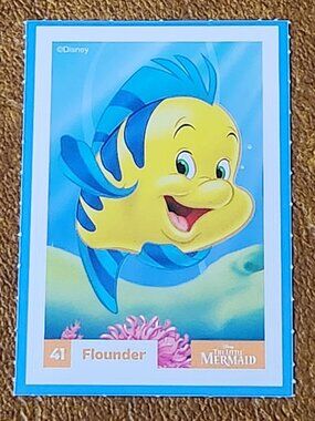 Loblaws Disney Stickers - 41 Flounder - MAKE A BUNDLE!!